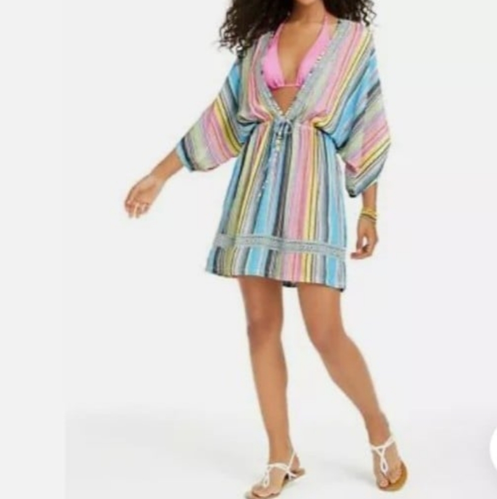 Dotti Multicolor Striped Dress